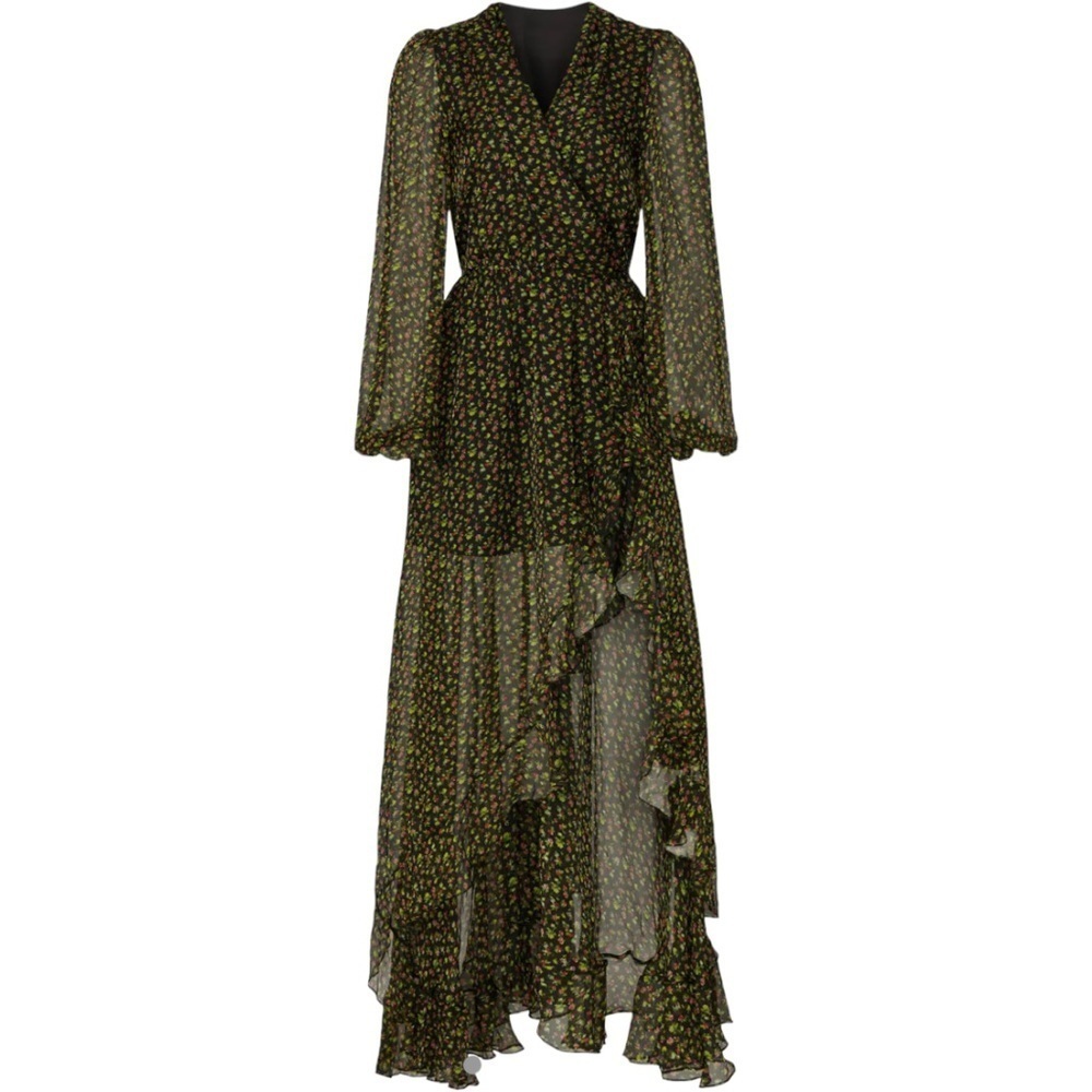 Caroline Constas Vivian Winter Rose Dress
